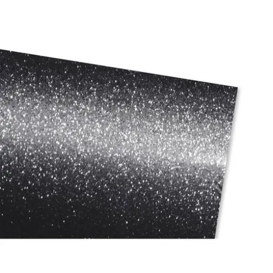 PA Vinyl Fine Glitter Permanent Adhesive Vinyl Midnight Onyx {3}