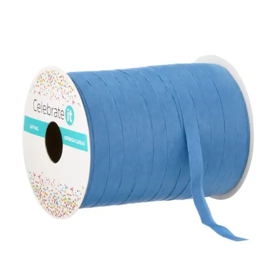 75yd. Raffia Ribbon by Celebrate It&trade; Royal {1}