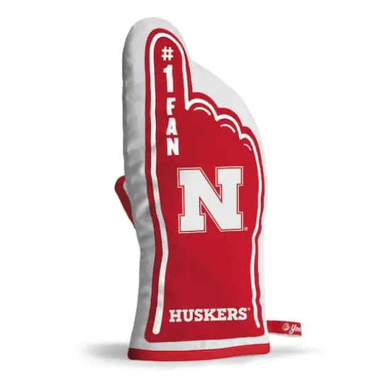 Quilted No.1 Oven Mitt Nebraska Cornhuskers {4}