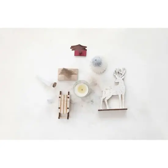 Hello Honey&reg; 13 Piece Star Candle, Sled & Woodland Icons Candle Garden Kit {5}