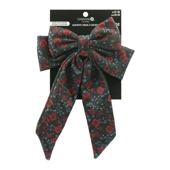 Red Rose Hair Bow by Celebrate It&trade; {4}