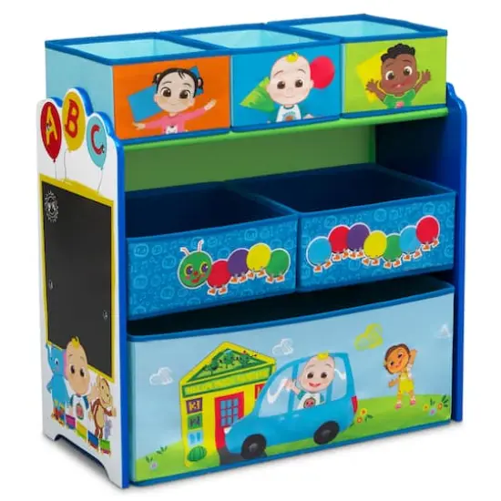 Disney&reg; CoComelon Design & Store 6 Bin Toy Storage Organizer {1}