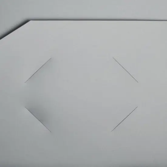 JAM Paper Heavy Duty Plastic 2-Pocket Folders, 6ct. Silver {6}