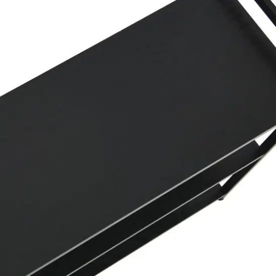 Household Essentials Jamestown 42" Wide Bookshelf Black {7}