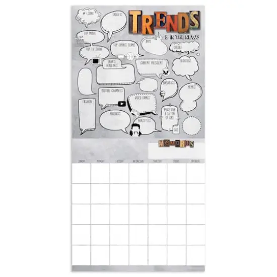 TF Publishing My Year Book Undated Memory Wall Calendar {7}