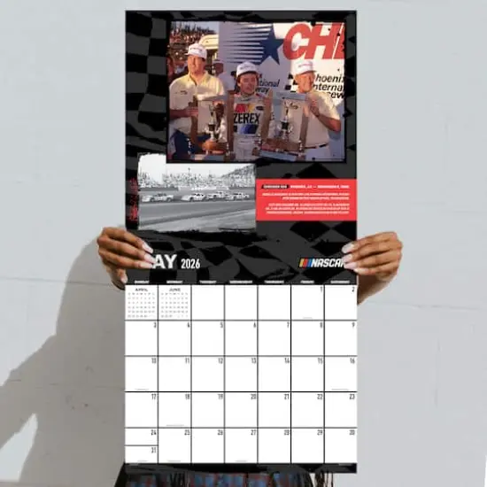 2026 Nascar Greatest Races Wall Calendar {5}