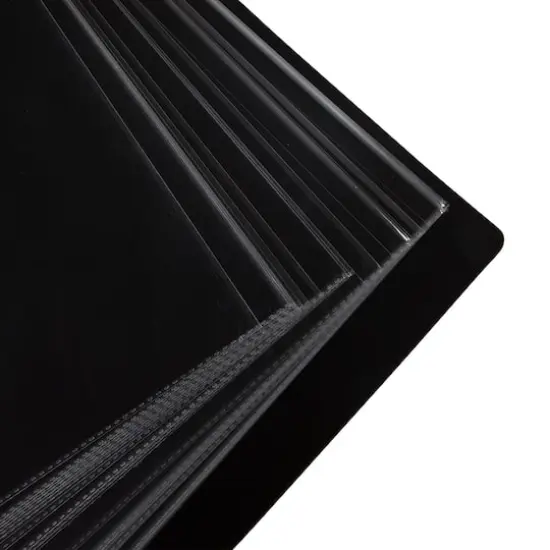 JAM Paper Black 14" x 17" Display Book with 24 Pages {5}