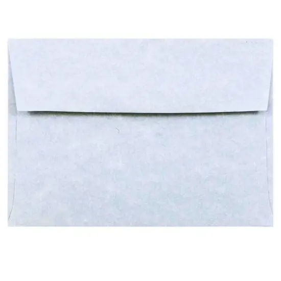 JAM Paper A1 Parchment Invitation Envelopes, 50ct. Blue {1}