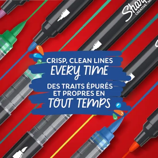 Sharpie&reg; 5 Color Brush Tip Creative Markers {6}