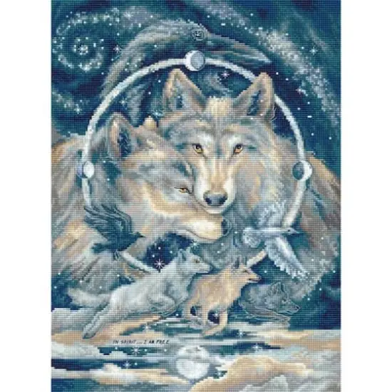 Letistitch In Spirit&hellip;I Am Free Counted Cross Stitch Kit {1}