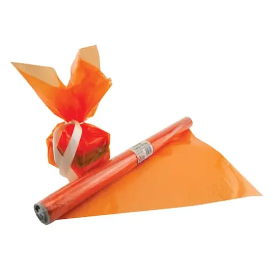 Hygloss&reg; Cello-Wrap&trade; Orange Roll, 6ct. {3}