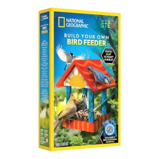 National Geographic Build Your Own Bird Feeder {4}