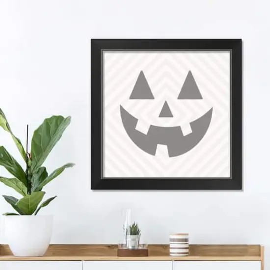 Diamond Jack Halloween Print in Black Frame {4}