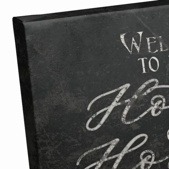 Hotel Of Horror Skull Canvas Wall Art {4}