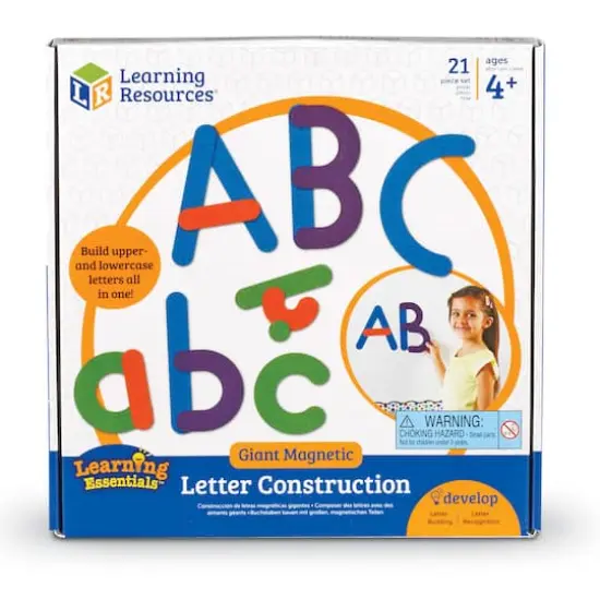 Learning Resources Giant Magnetic Letter Construction {1}