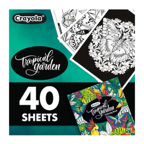 Crayola&reg; Topical Garden Coloring Book {3}