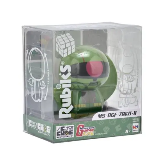Rubik's MS-06 Zaku II Charaction Cube Puzzle Gundam {6}