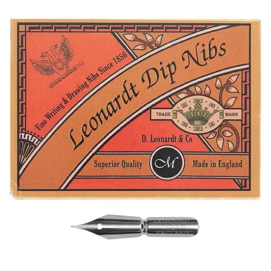 Manuscript Leonardt Copperplate 2-Point Dip Nibs, 24ct. {1}