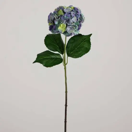 30" Blue Hydrangea Flower Stems, 3ct. {10}