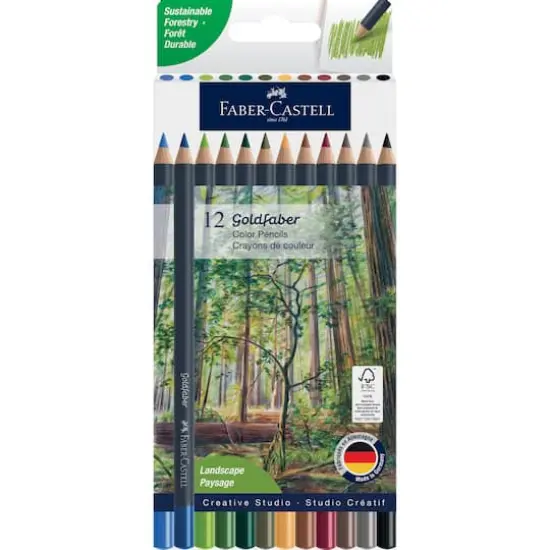 Faber-Castell&reg; Goldfaber Landscape Color Pencils {1}