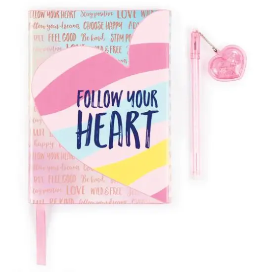 Make It Real 3C4G&reg; Follow Your Heart Journal & Pen Set {4}