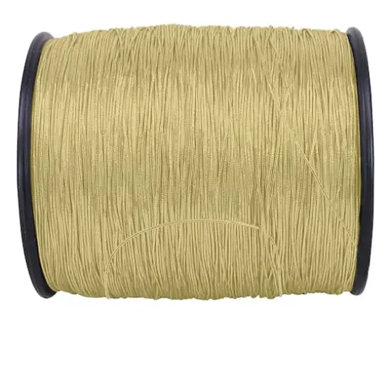 JAM Paper 1/16" Home D&eacute;cor Trimmings Metallic Stretch Cord Gold {1}