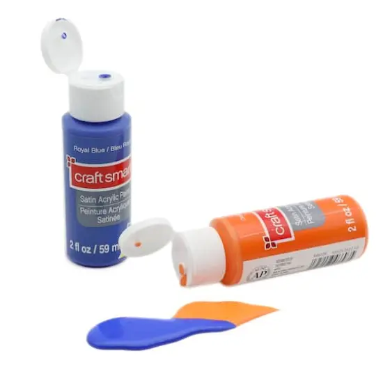 Satin Classic Acrylic Paint Set by Craft Smart&reg; {3}