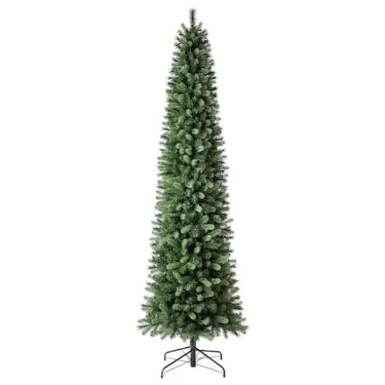 9ft. Pre-Lit Rothwell Slim Artificial Christmas Tree, Warm White LED Lights by Ashland&reg;  {6}
