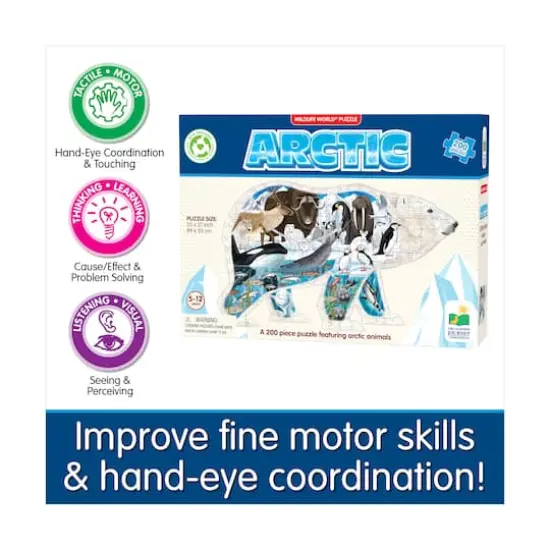 Wildlife World Puzzle - Artic: 200 Pcs {8}