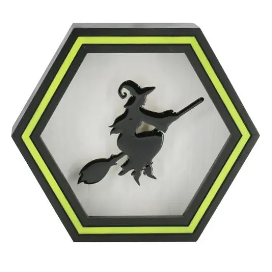 Assorted 7.75" Halloween Icon Hexagon Block Tabletop D&eacute;cor, 1pc. by Ashland&reg; {3}