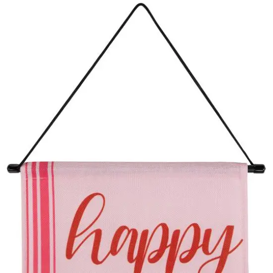 71" Welcome & Happy Valentine's Day Outdoor Door Banners Set {6}