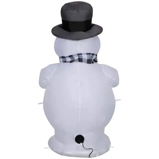 3.5ft. Airblown&reg; Inflatable Christmas Frosty the Snowman with Scarf {5}