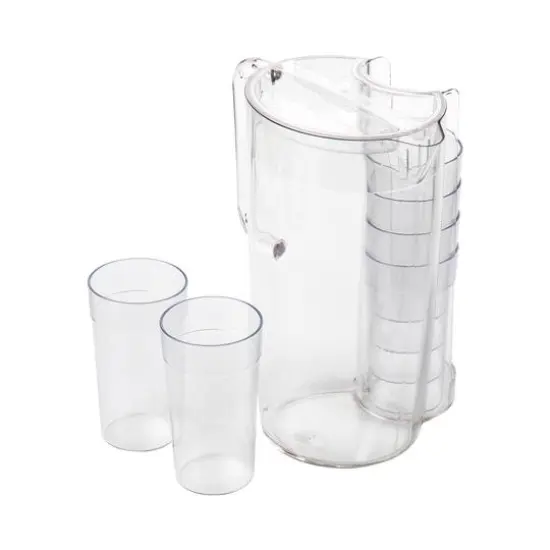 Mind Reader 10oz. Cups & 88oz. Pitcher Set {7}