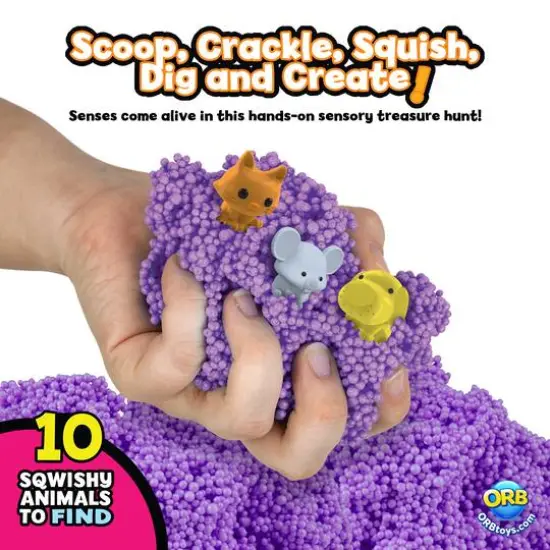 Orb Sensory Foam&trade; Discover Purple Bin {5}