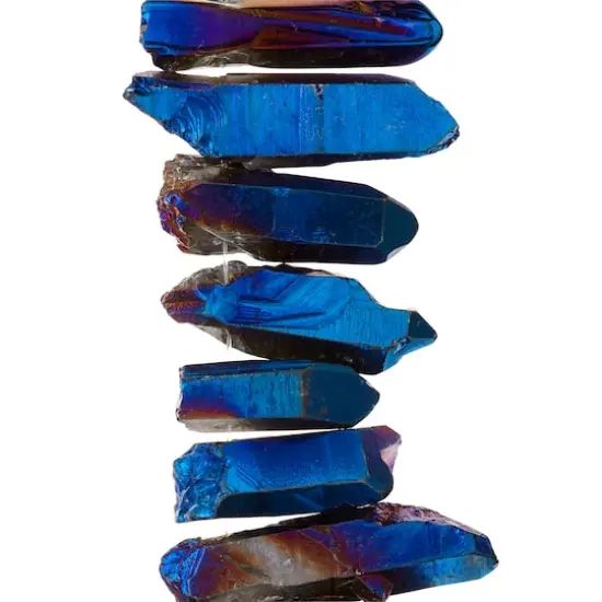 Sapphire Luster Quartz Nugget Beads by Bead Landing&trade; {1}
