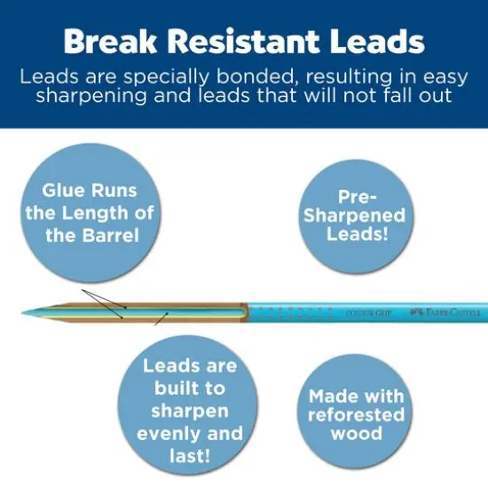 Faber-Castell&reg; 288-Piece Watercolor Pencils School Pack {6}