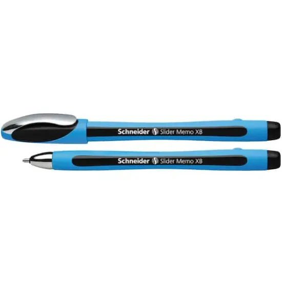 Schneider&reg; 1.4mm Slider Memo Ballpoint 10 Pen Set Black {4}