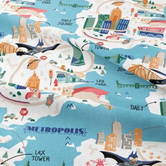 Super Pets&trade; Metropolitan Map Cotton Precut Fabric {4}