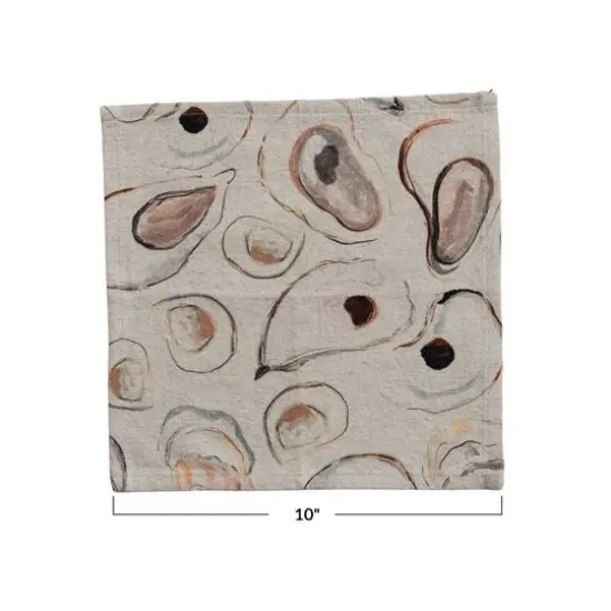 Hello Honey&reg; Multicolor Patterned Cotton & Linen Cocktail Napkins, 4ct. {4}