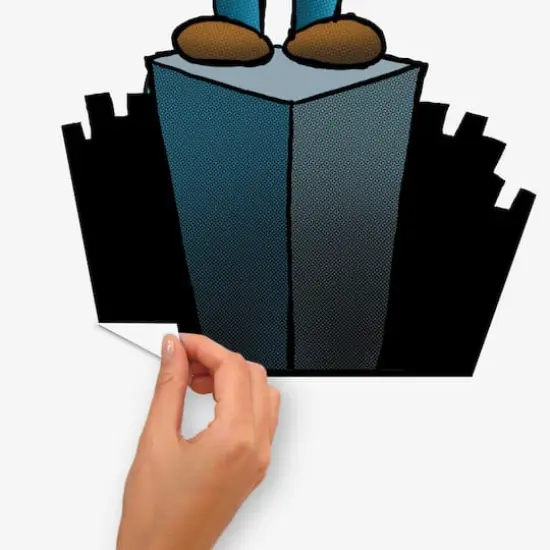 RoomMates Dogman Giant Peel & Stick Wall Decals {5}