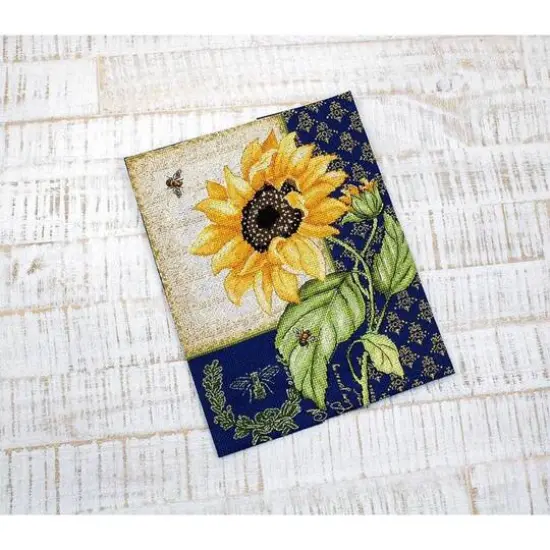 LetiStitch Sunflower Melody Counted Cross Stitch Kit {8}