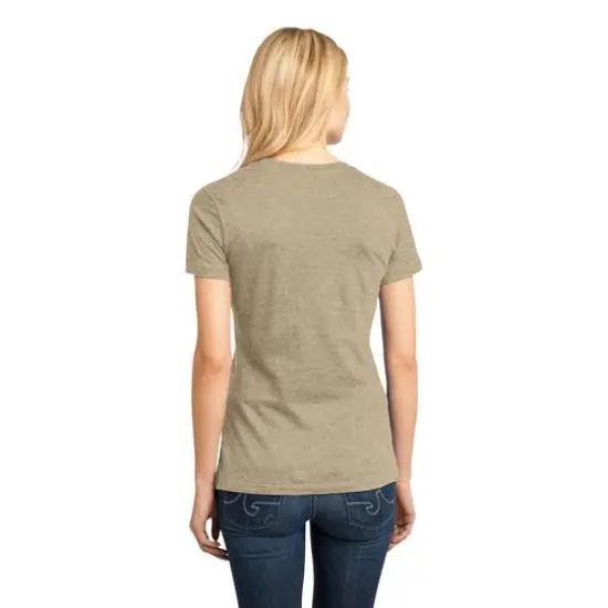 District® Women's Perfect Weight® Adult T-Shirt Heathered Latte {6}