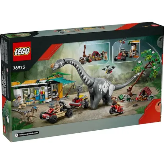 LEGO&reg; Jurassic World Raptor & Titanosaurus Tracking Mission Dinosaur Toy 76973 {4}