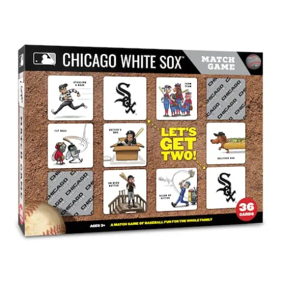 Major League Baseball Licensed Memory Match Game Chicago White Sox {1}