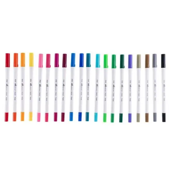 Hello, Artist!&trade; 20-Piece Dual Brush Marker Set {5}