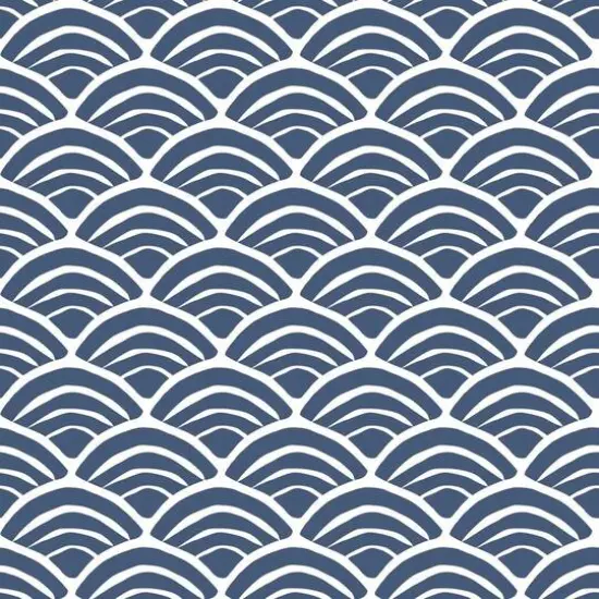 RoomMates Coastal Scallop Peel & Stick Wallpaper Beige {2}