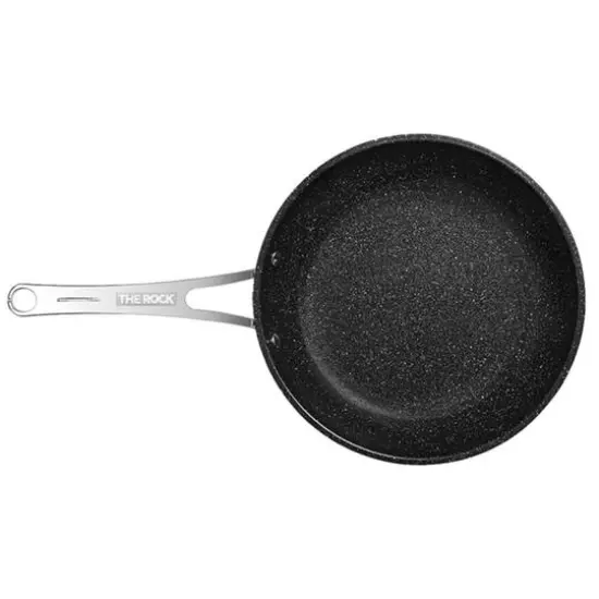 The Rock&reg; by Starfrit&reg; 10" Stainless Steel Nonstick Fry Pan with Stainless Steel Handle {1}