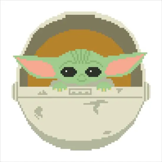 Camelot&reg; Dots Intermediate The Child Dotz Box Diamond Painting Kit {3}