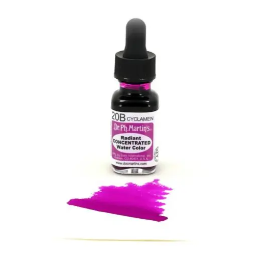 Dr. Ph. Martin's&reg; Radiant Concentrated Watercolor, 0.5oz. 20B Cyclamen {4}