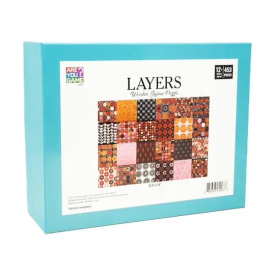 Wooden Jigsaw Puzzle - Layers: 453 Pcs {3}